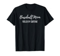 Baseball Mom Fueled Caffeine Coffee Lover T-Shirt - Graphic Print Unisex - T-Shirt, Sweatshirt, Hoodie