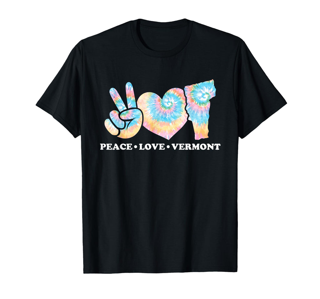 Tie Dye Vermont Hippie Gift Co T-Shirt - Streetwear Style Men Women - T-Shirt, Sweatshirt, Hoodie