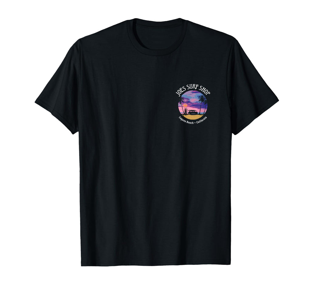 Joes Surf Sunset Logo T-Shirt - Fun Novelty Design Unisex - T-Shirt, Sweatshirt, Hoodie