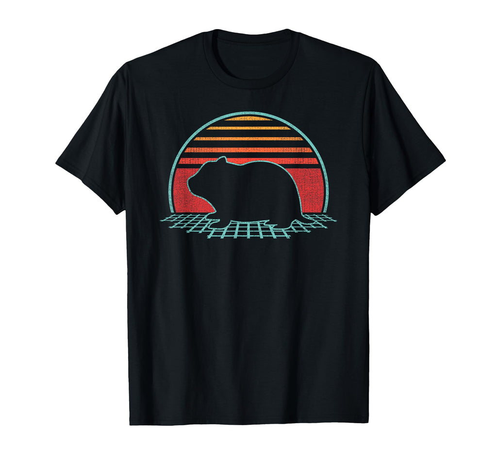 Hamster Lover Animal 80S T-Shirt - Aesthetic Graphic Men Women - T-Shirt, Sweatshirt, Hoodie