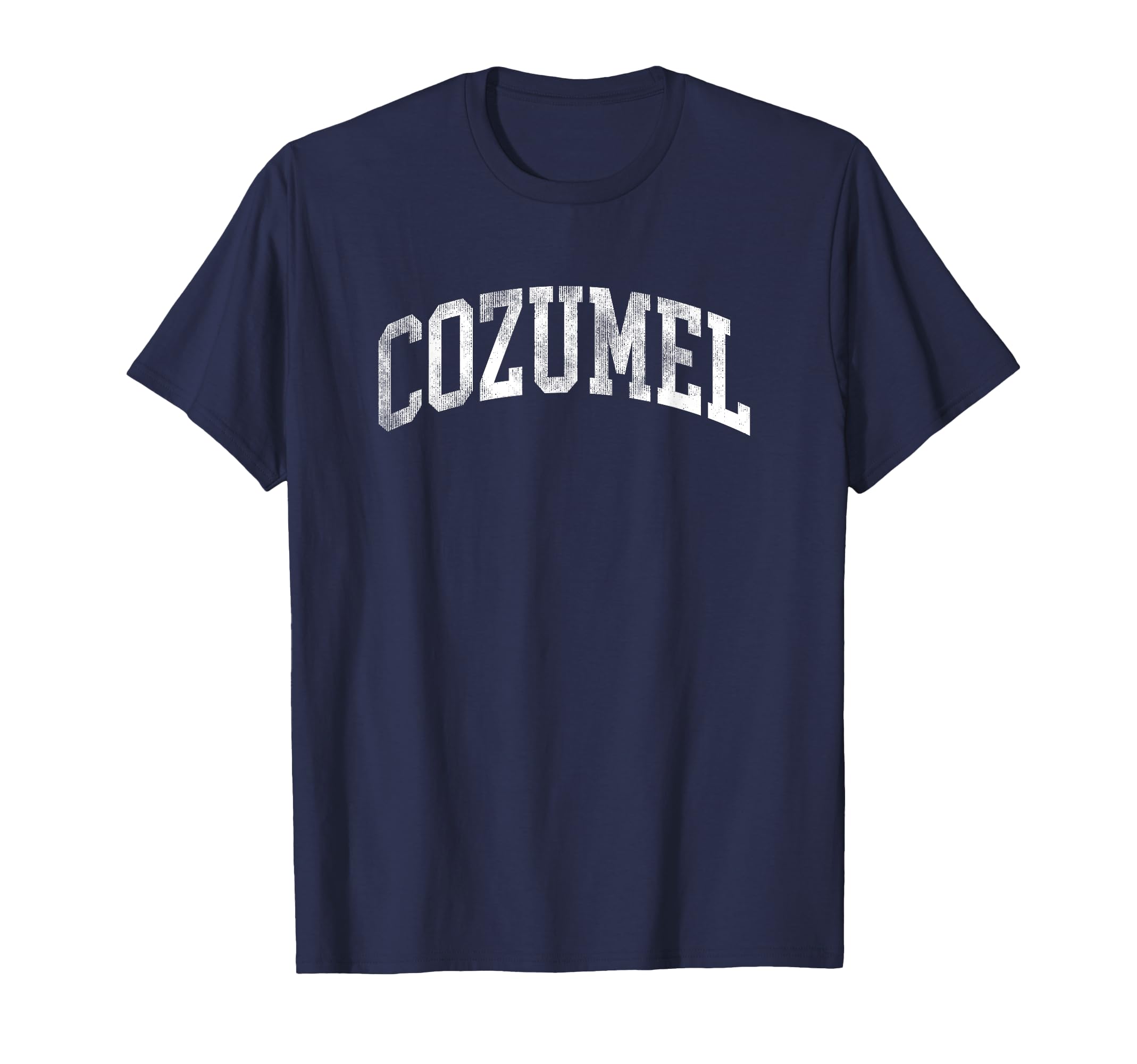 Cozumel Mexico Throwback Mens T-Shirt - Casual Everyday Wear for Adults - T-Shirt, Sweatshirt, Hoodie