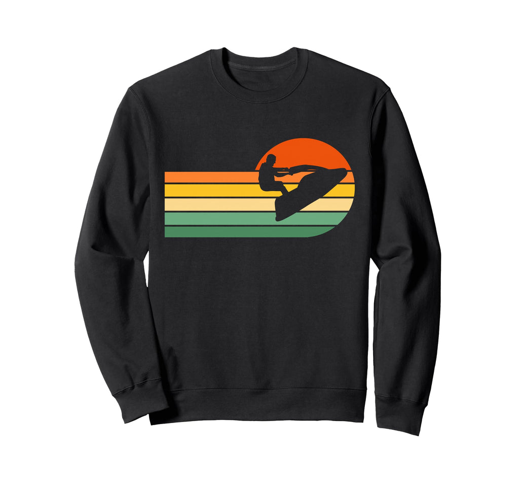 Water Sport Lover Jetski Sunset Sweatshirt - Fun Novelty Design Unisex - T-Shirt, Sweatshirt, Hoodie