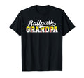 Ballpark Grandpa Baseball Softball T-Shirt - Graphic Print Men Women - T-Shirt, Sweatshirt, Hoodie