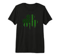 Patriotic Shamrock Distressed St T-Shirt - Casual Everyday Wear for Adults - T-Shirt, Sweatshirt, Hoodie