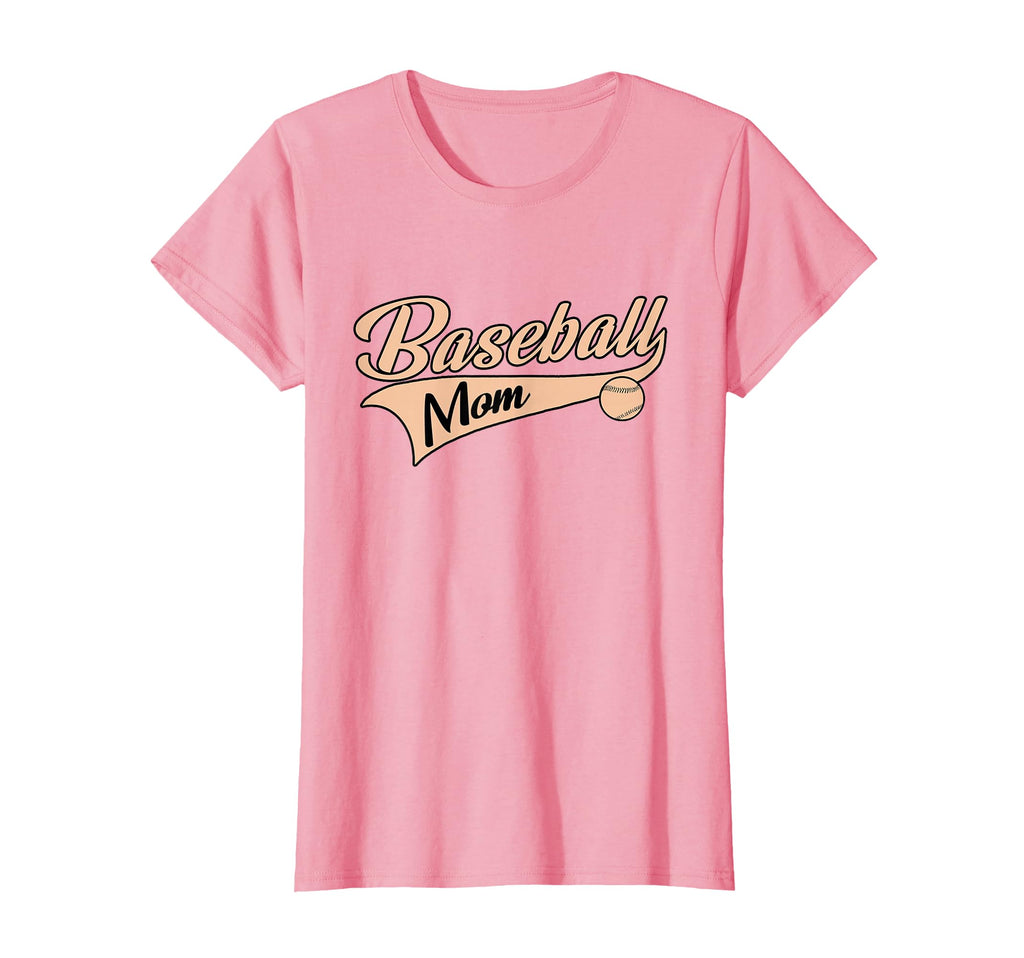 Baseball Mom Best Mama Throwback T-Shirt - Graphic Print Men Women - T-Shirt, Sweatshirt, Hoodie