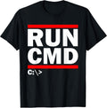 Admins Programmers Run CMD - Adult & Kids T-Shirts, Sweatshirts & Hoodies apparel design preview 1