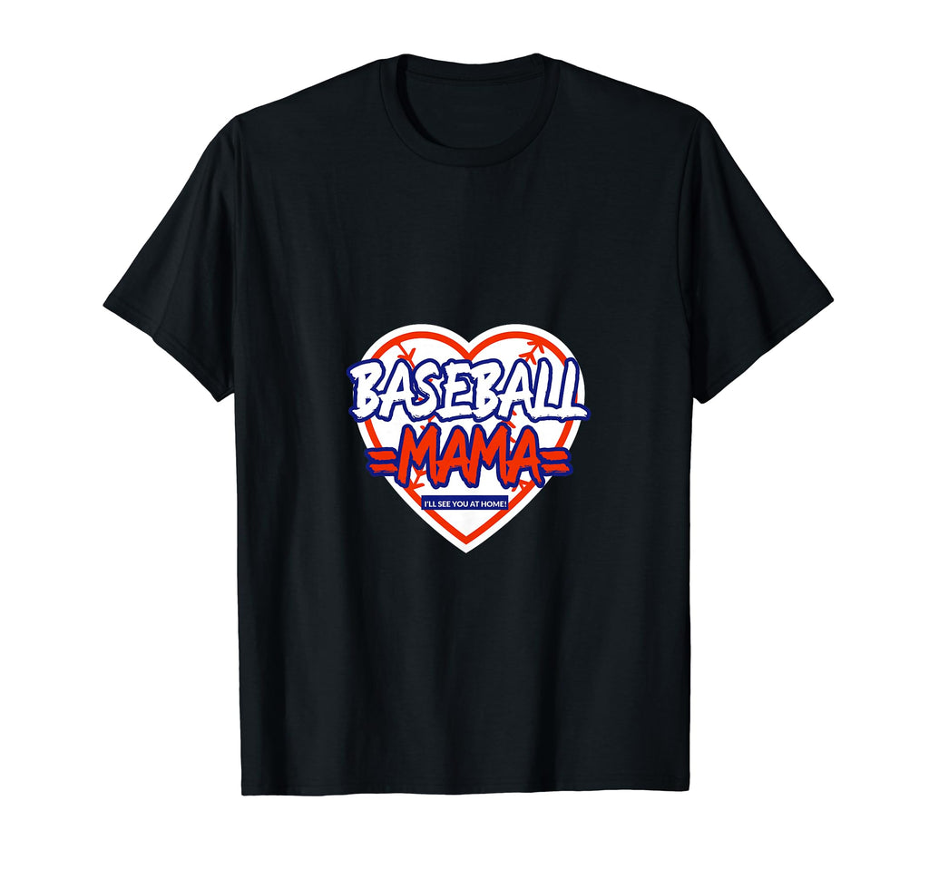 Baseball Mama Loving Baseball Mom T-Shirt - Casual Everyday Wear Unisex - T-Shirt, Sweatshirt, Hoodie