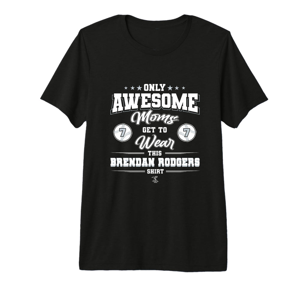 Brendan Rodgers Awesome Moms Tri T-Shirt - Minimalist Print for Adults - T-Shirt, Sweatshirt, Hoodie