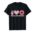 Funny Doughnut Donut Lover Peace Love T-Shirt - Unique Graphic for Adults - T-Shirt, Sweatshirt, Hoodie