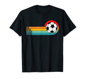 Eat Sleep Soccer Repeat Soccer Ball 70S T-Shirt - Unique Graphic Unisex - T-Shirt, Sweatshirt, Hoodie