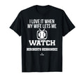 My Wife Lets Me Watch Heriberto Hernandez T-Shirt - Trendy Graphic Unisex - T-Shirt, Sweatshirt, Hoodie