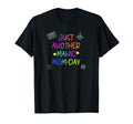 Just Another Manic Mom Day 80S Neon T-Shirt - Graphic Print for Adults - T-Shirt, Sweatshirt, Hoodie