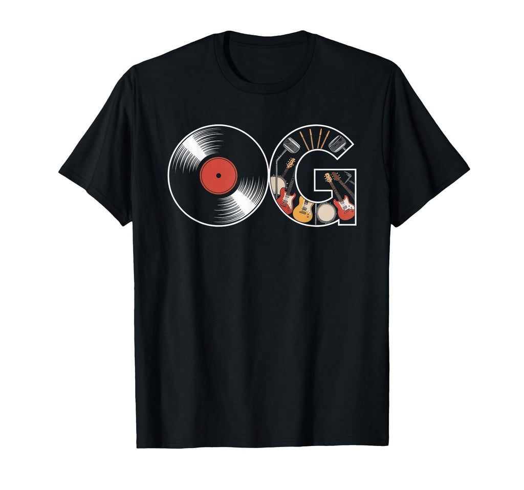 Old School Og Hip Hop Vinyl Cds T-Shirt - Casual Everyday Wear Unisex - T-Shirt, Sweatshirt, Hoodie