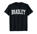 Bradley Il Illinois Usa Sports Varsity T-Shirt - Custom Art Print Unisex - T-Shirt, Sweatshirt, Hoodie