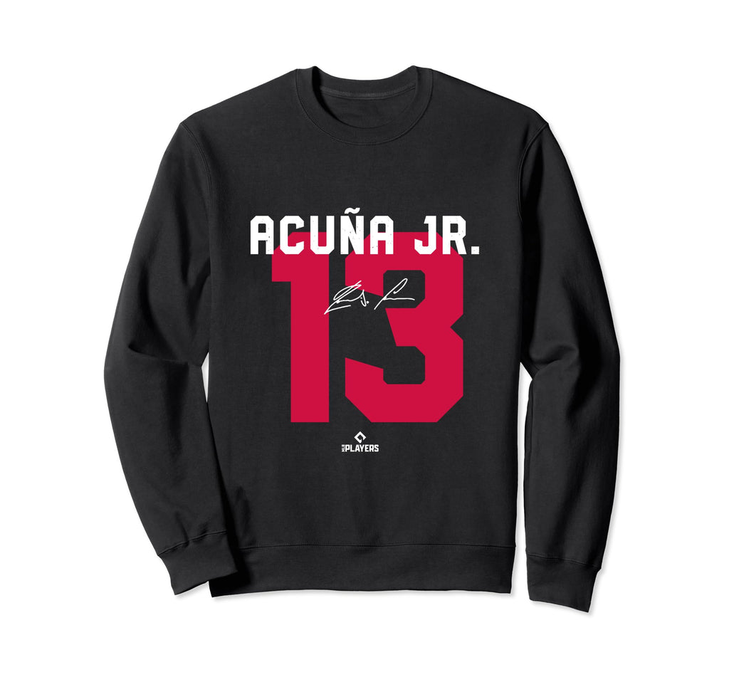 Ronald Acuna Jr Atlanta Georgia Sweatshirt - Aesthetic Graphic for Adults - T-Shirt, Sweatshirt, Hoodie