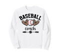 Baseball Coach Womens Baseball Sweatshirt - Custom Art Print for Adults - T-Shirt, Sweatshirt, Hoodie