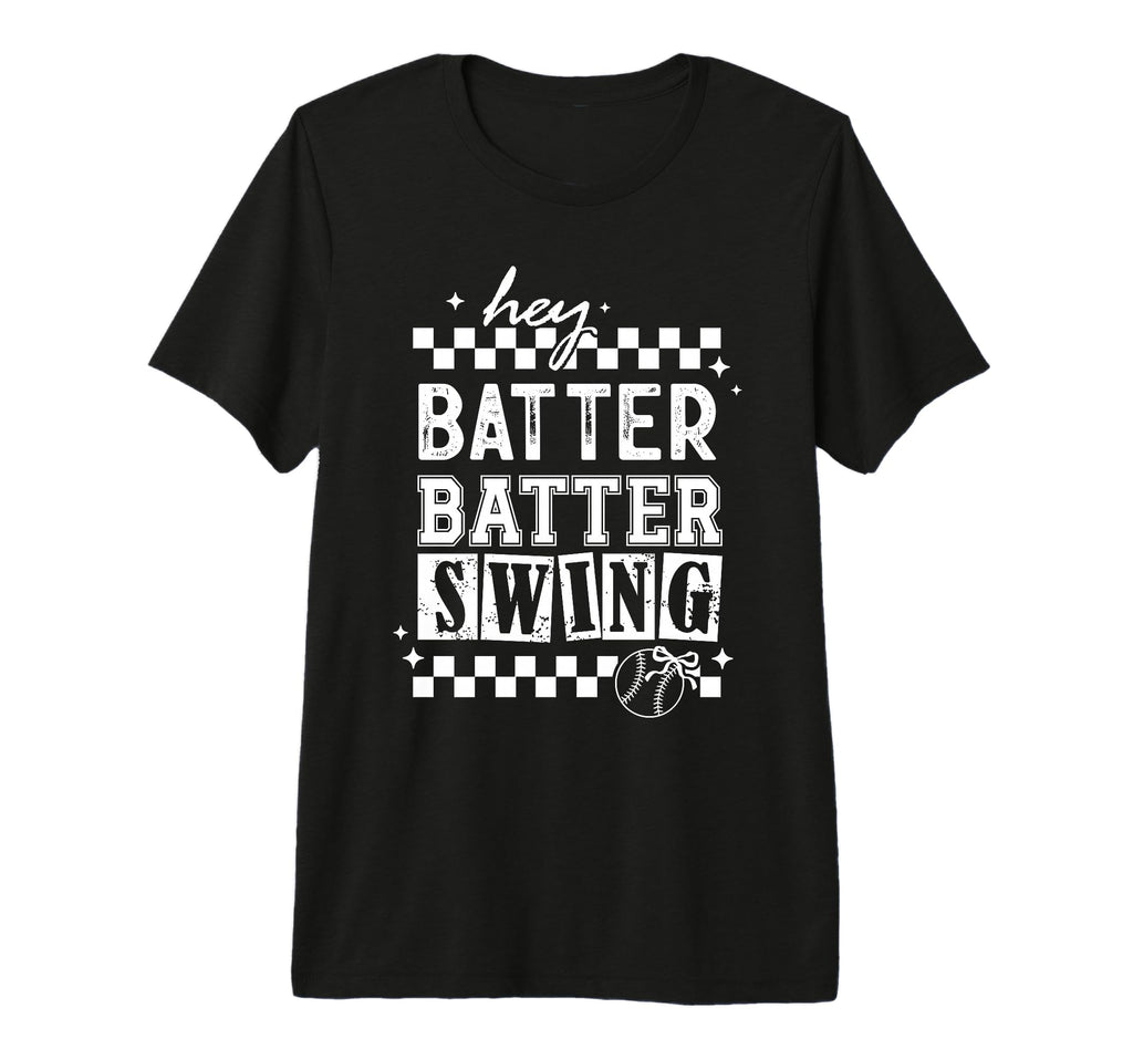 Hey Batter Batter Swing Funny T-Shirt - Aesthetic Graphic for Adults - T-Shirt, Sweatshirt, Hoodie