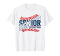 Baseball Senior Mom 2026 Final Inning T-Shirt - Minimalist Print Men Women - T-Shirt, Sweatshirt, Hoodie