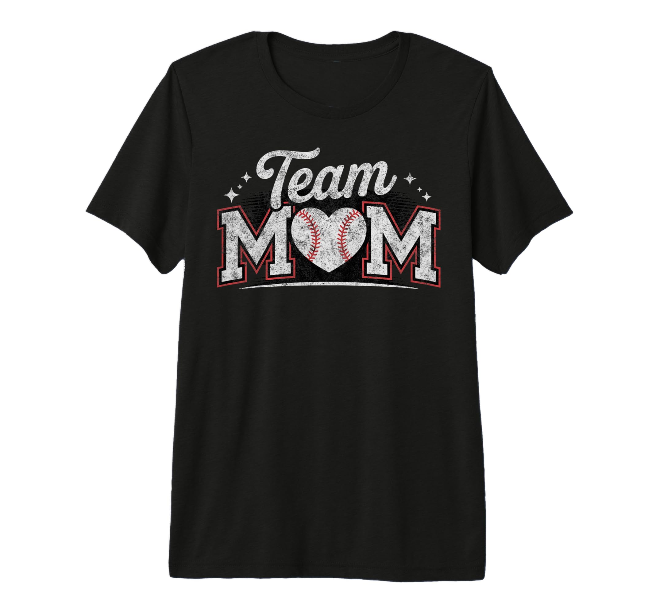 Baseball Team Mom Mother Baseball T-Shirt - Minimalist Print Men Women - T-Shirt, Sweatshirt, Hoodie