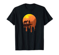 Cowboy Sunset T-Shirt - Fun Novelty Design Unisex - T-Shirt, Sweatshirt, Hoodie
