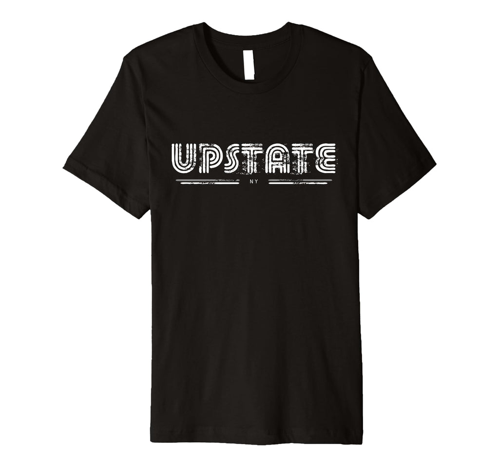 Upstate New York Ny 70S 80S Type T-Shirt - Fun Novelty Design Men Women - T-Shirt, Sweatshirt, Hoodie