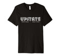 Upstate New York Ny 70S 80S Type T-Shirt - Fun Novelty Design Men Women - T-Shirt, Sweatshirt, Hoodie