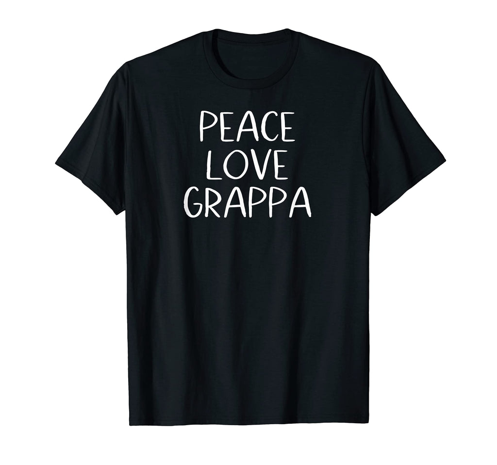 Peace Love Grappa Italian T-Shirt - Unique Graphic Men Women - T-Shirt, Sweatshirt, Hoodie