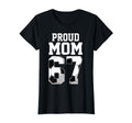 Womens Proud Mom Soccer Player T-Shirt - Casual Everyday Wear for Adults - T-Shirt, Sweatshirt, Hoodie