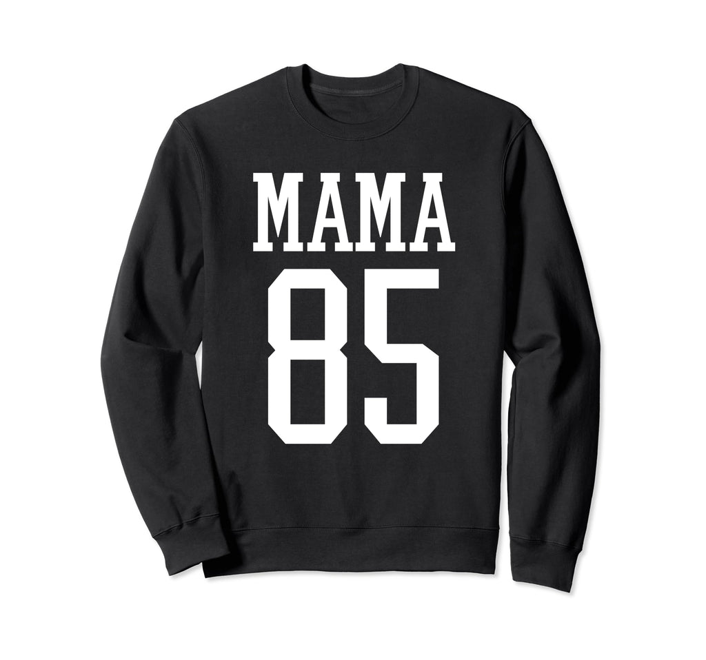 Number 85 Mama Biggest Fan Spirit Sweatshirt - Graphic Print for Adults - T-Shirt, Sweatshirt, Hoodie