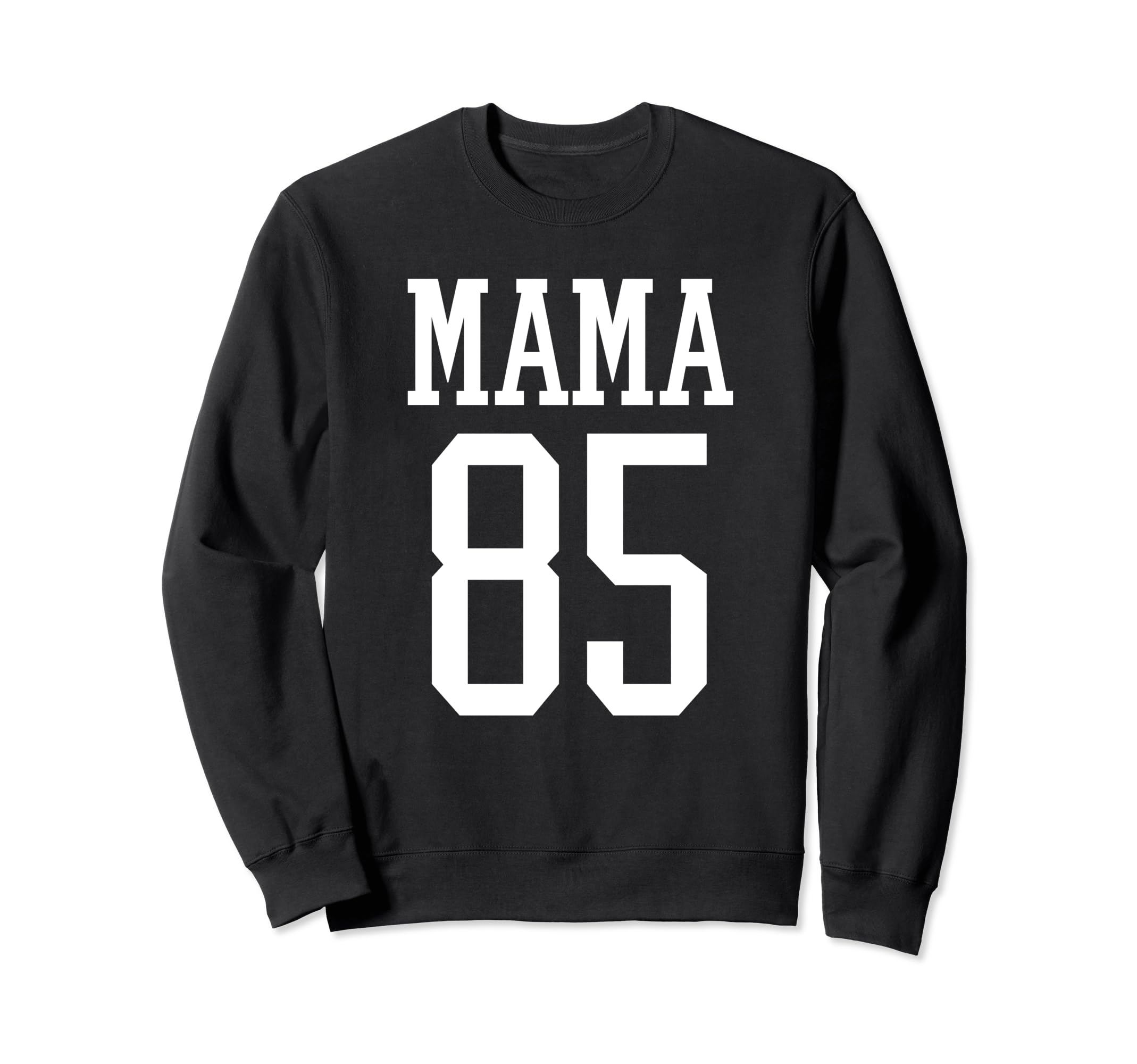 Number 85 Mama Biggest Fan Spirit Sweatshirt - Graphic Print for Adults - T-Shirt, Sweatshirt, Hoodie
