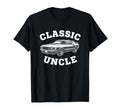 Fine Arts Muscle Car Illustration Uncle T-Shirt - Trendy Graphic Men Women - T-Shirt, Sweatshirt, Hoodie