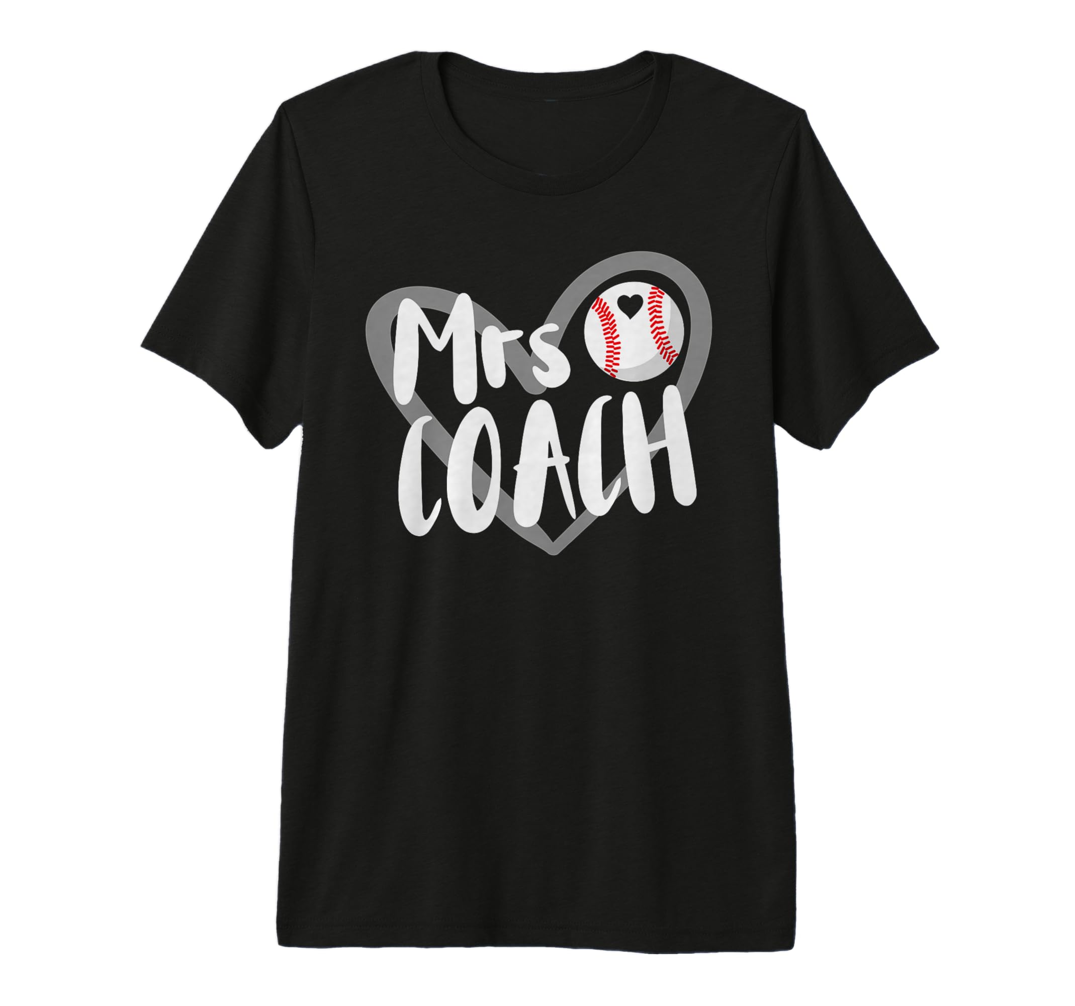 Mrs Coach Baseball Coach Wife T-Shirt - Casual Everyday Wear for Adults - T-Shirt, Sweatshirt, Hoodie