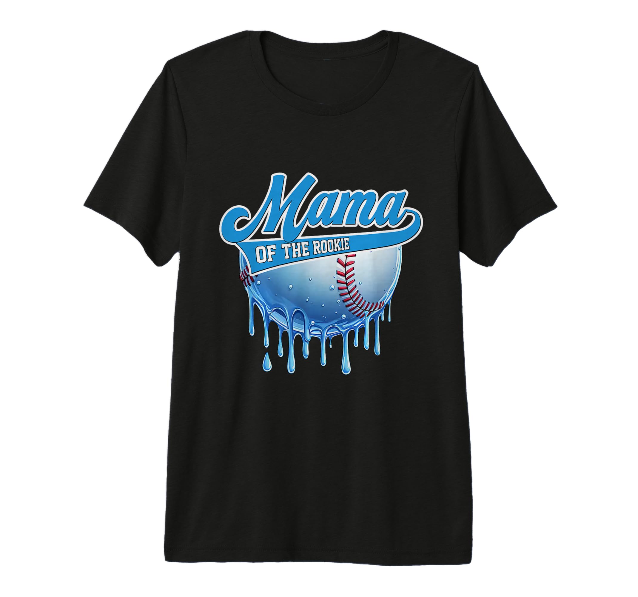 Mama Rookie 1St Birthday Baseball T-Shirt - Novelty Apparel for Adults - T-Shirt, Sweatshirt, Hoodie