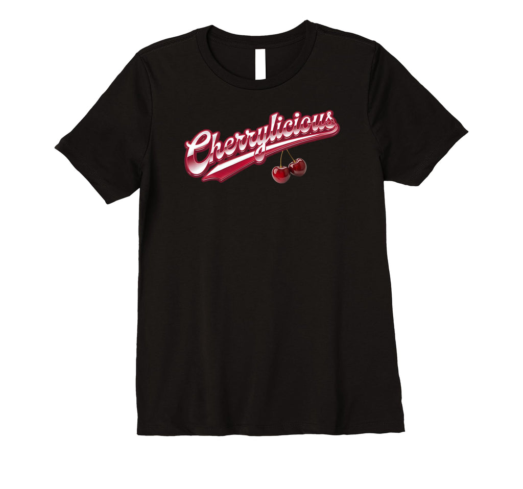 Womens Cherrylicious Bold Flirty T-Shirt - Streetwear Style for Adults - T-Shirt, Sweatshirt, Hoodie