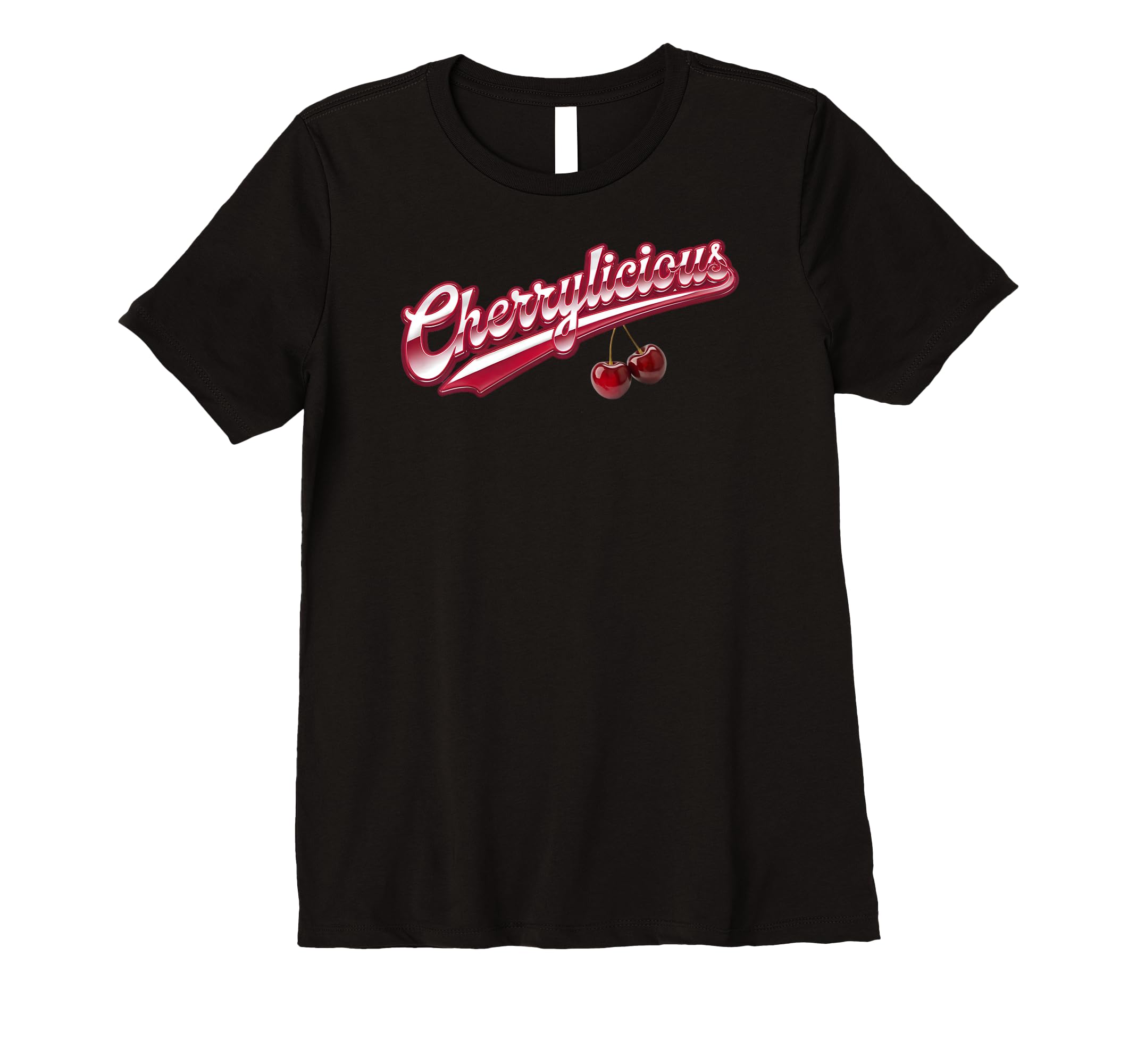 Womens Cherrylicious Bold Flirty T-Shirt - Streetwear Style for Adults - T-Shirt, Sweatshirt, Hoodie