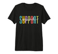 Support Squad Teacher Team Shirts T-Shirt - Fun Novelty Design for Adults - T-Shirt, Sweatshirt, Hoodie