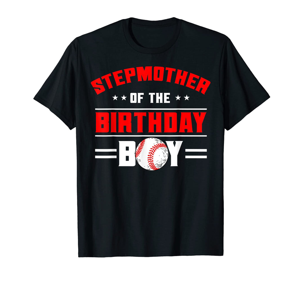 Stepmother Birthday Baseball Theme T-Shirt - Streetwear Style for Adults - T-Shirt, Sweatshirt, Hoodie