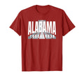 Tuscaloosa Alabama Red Grey Tuscaloosa T-Shirt - Graphic Print for Adults - T-Shirt, Sweatshirt, Hoodie