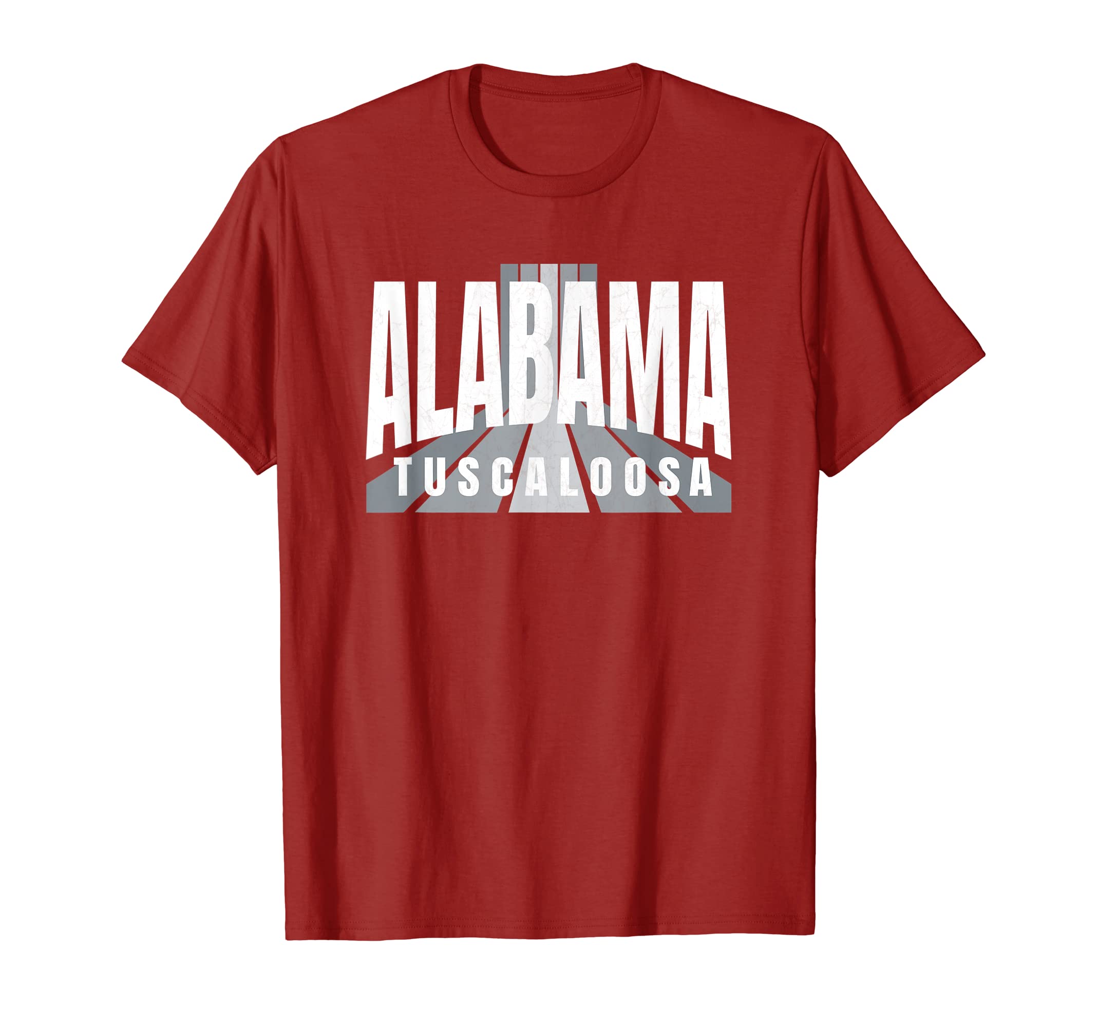 Tuscaloosa Alabama Red Grey Tuscaloosa T-Shirt - Graphic Print for Adults - T-Shirt, Sweatshirt, Hoodie