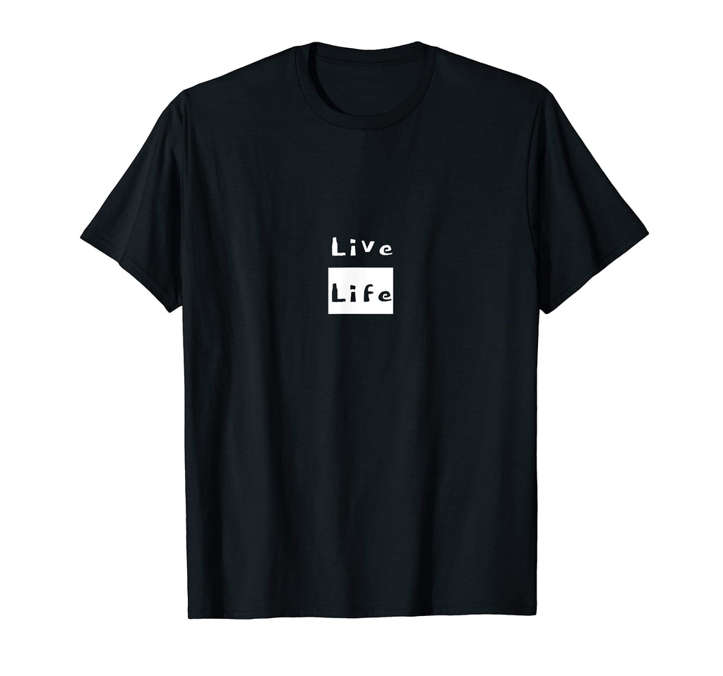 Live Life Optimistic View Spreading T-Shirt - Unique Graphic Men Women - T-Shirt, Sweatshirt, Hoodie