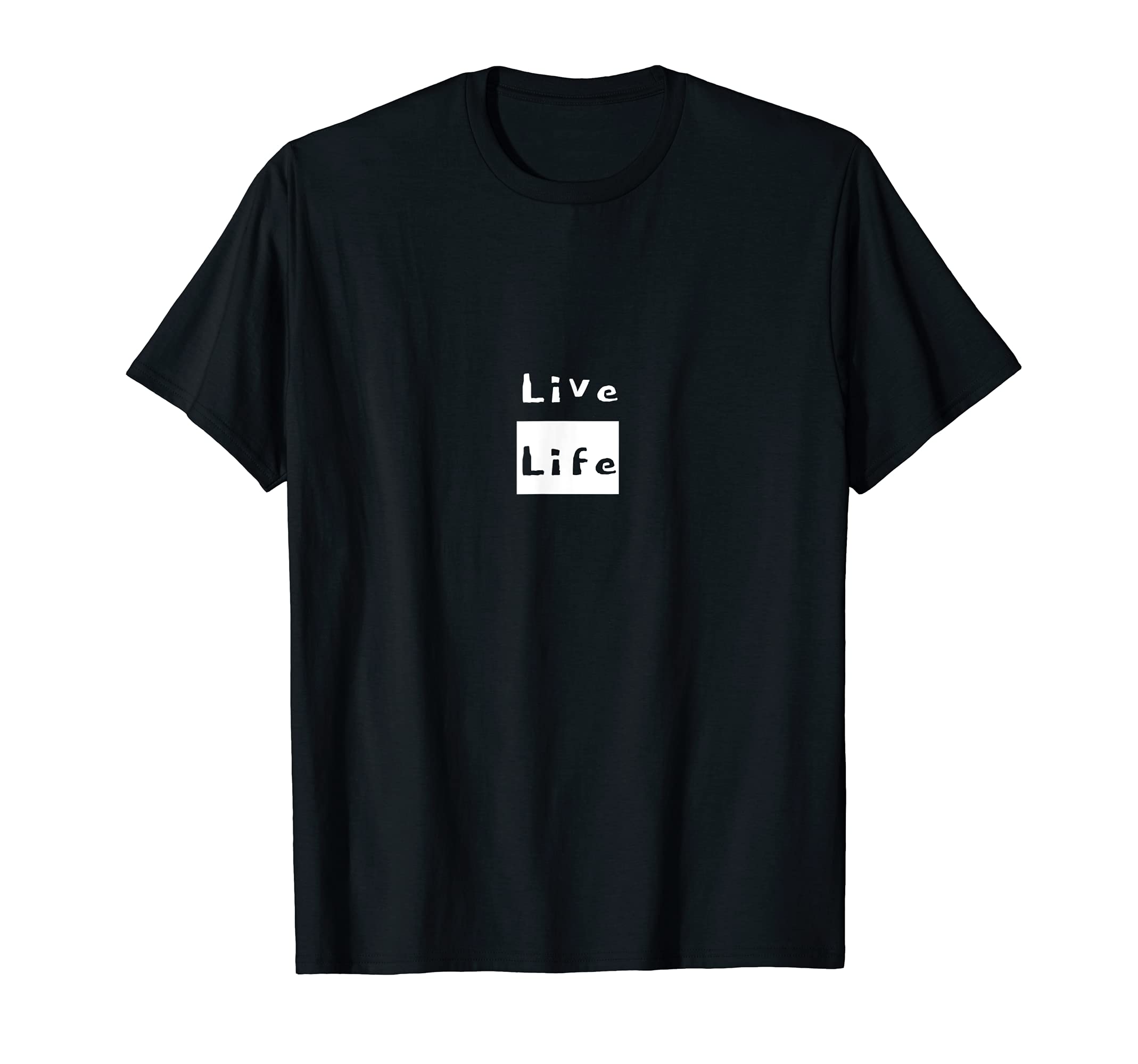 Live Life Optimistic View Spreading T-Shirt - Unique Graphic Men Women - T-Shirt, Sweatshirt, Hoodie