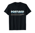 Portland Maine Stripes T-Shirt - Minimalist Print Unisex - T-Shirt, Sweatshirt, Hoodie