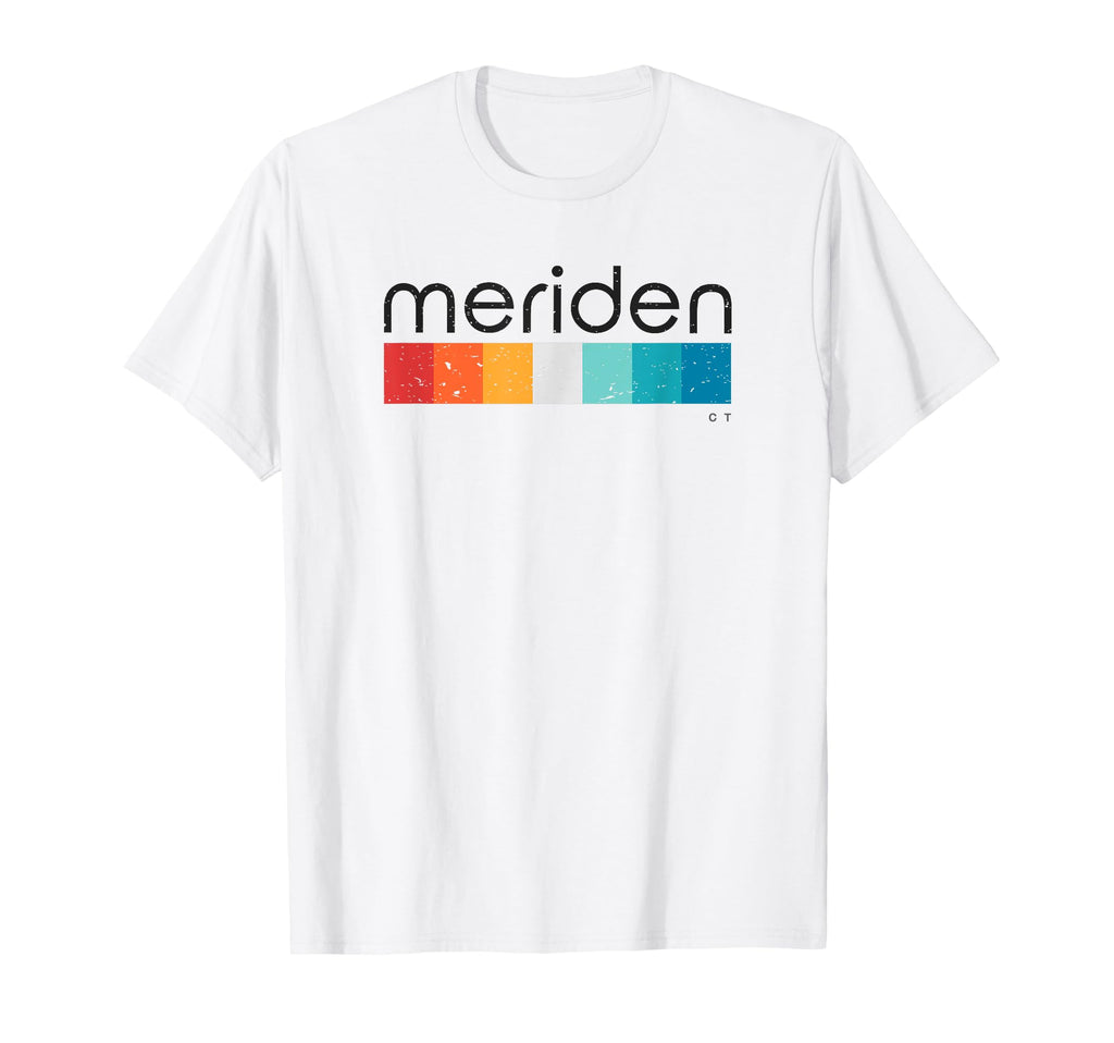 Meriden Ct T-Shirt - Custom Art Print Men Women - T-Shirt, Sweatshirt, Hoodie