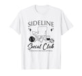 Sideline Social Club Softball Mom Game T-Shirt - Trendy Graphic for Adults - T-Shirt, Sweatshirt, Hoodie