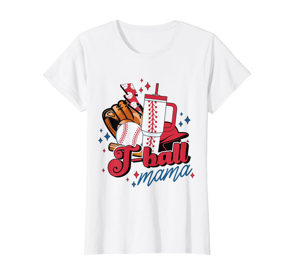 Womens Tball Mom Baseball Essentials T-Shirt - Aesthetic Graphic Unisex - T-Shirt, Sweatshirt, Hoodie