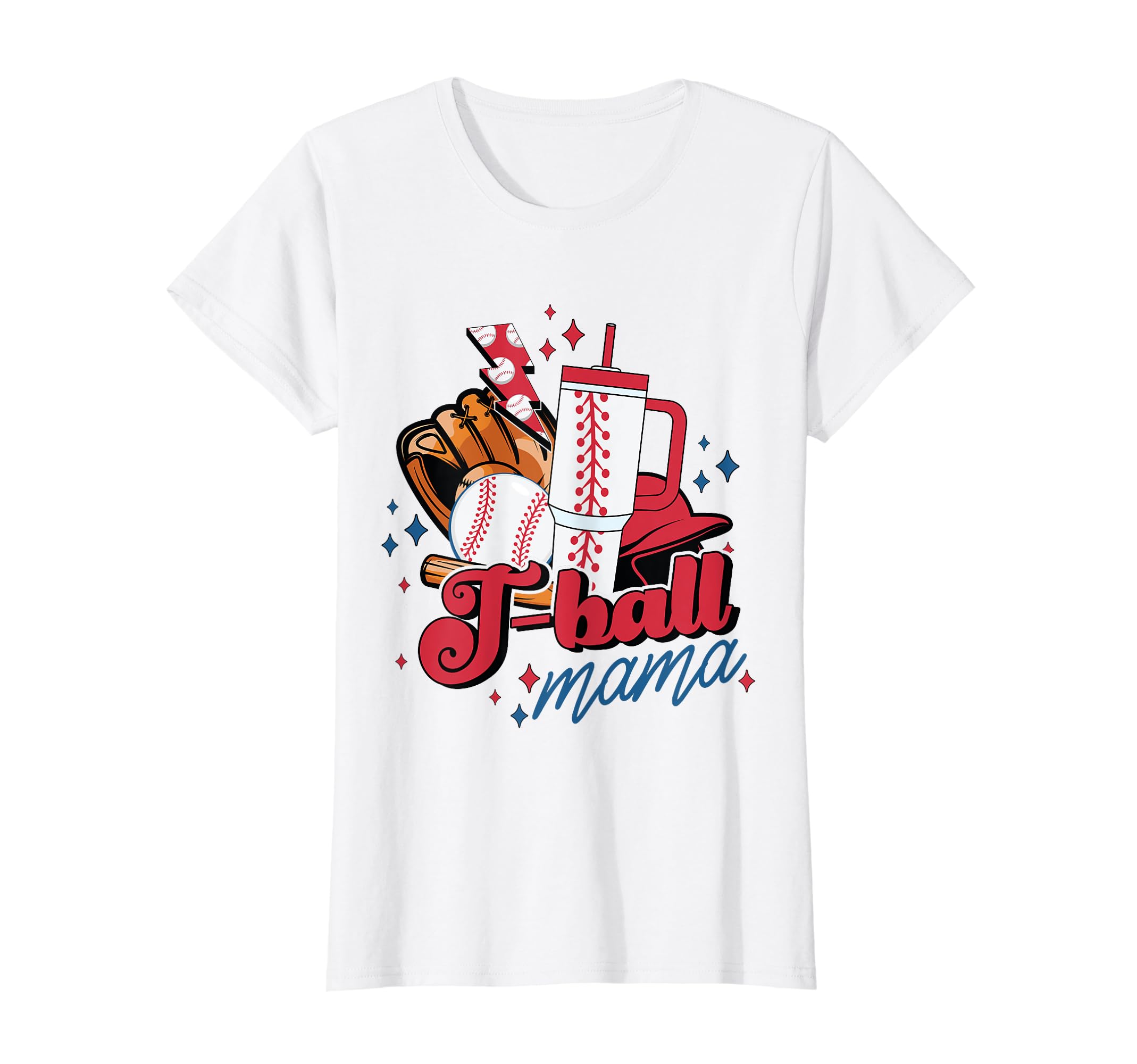 Womens Tball Mom Baseball Essentials T-Shirt - Aesthetic Graphic Unisex - T-Shirt, Sweatshirt, Hoodie