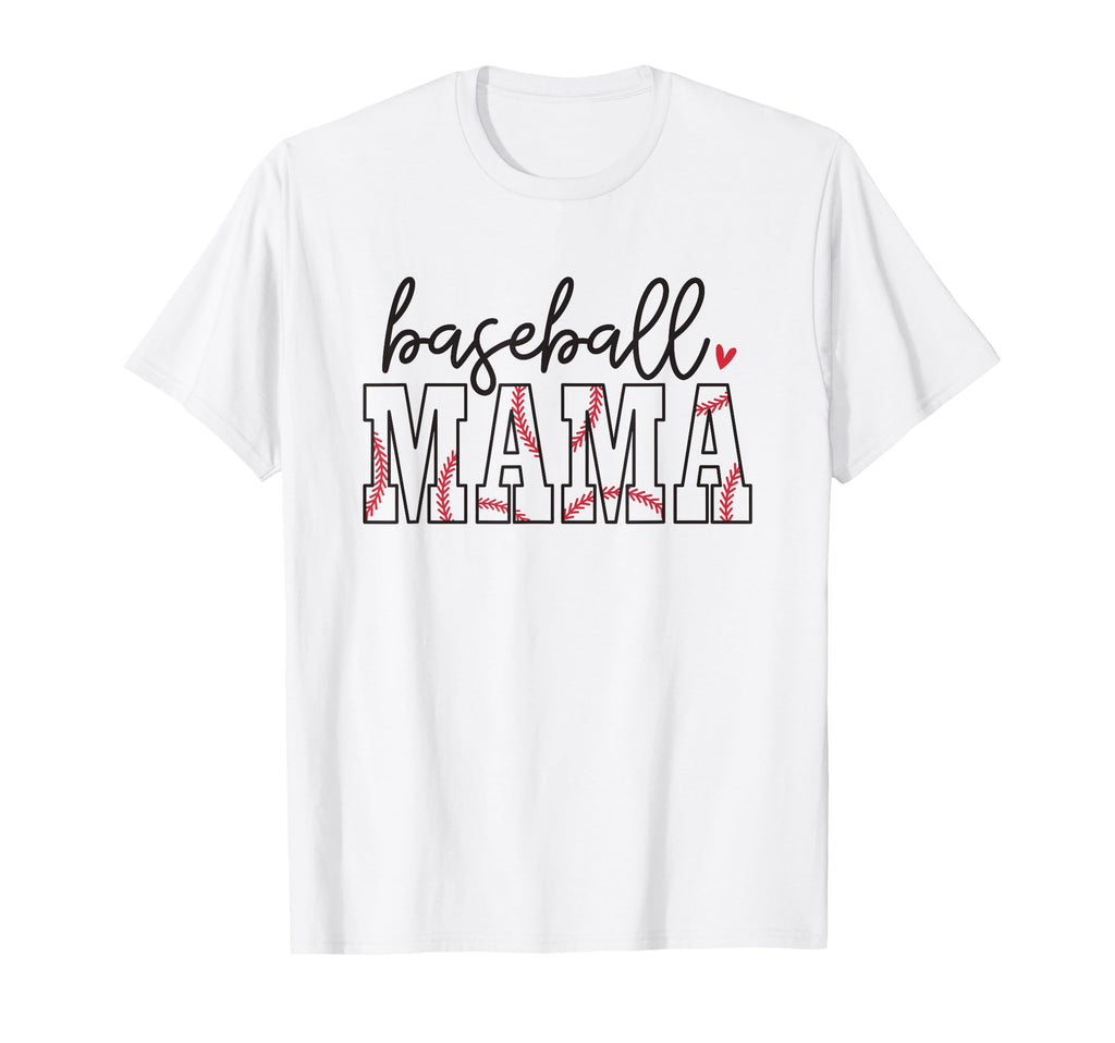 Baseball Mama Sports Moms Baseball Mom T-Shirt - Novelty Apparel Men Women - T-Shirt, Sweatshirt, Hoodie