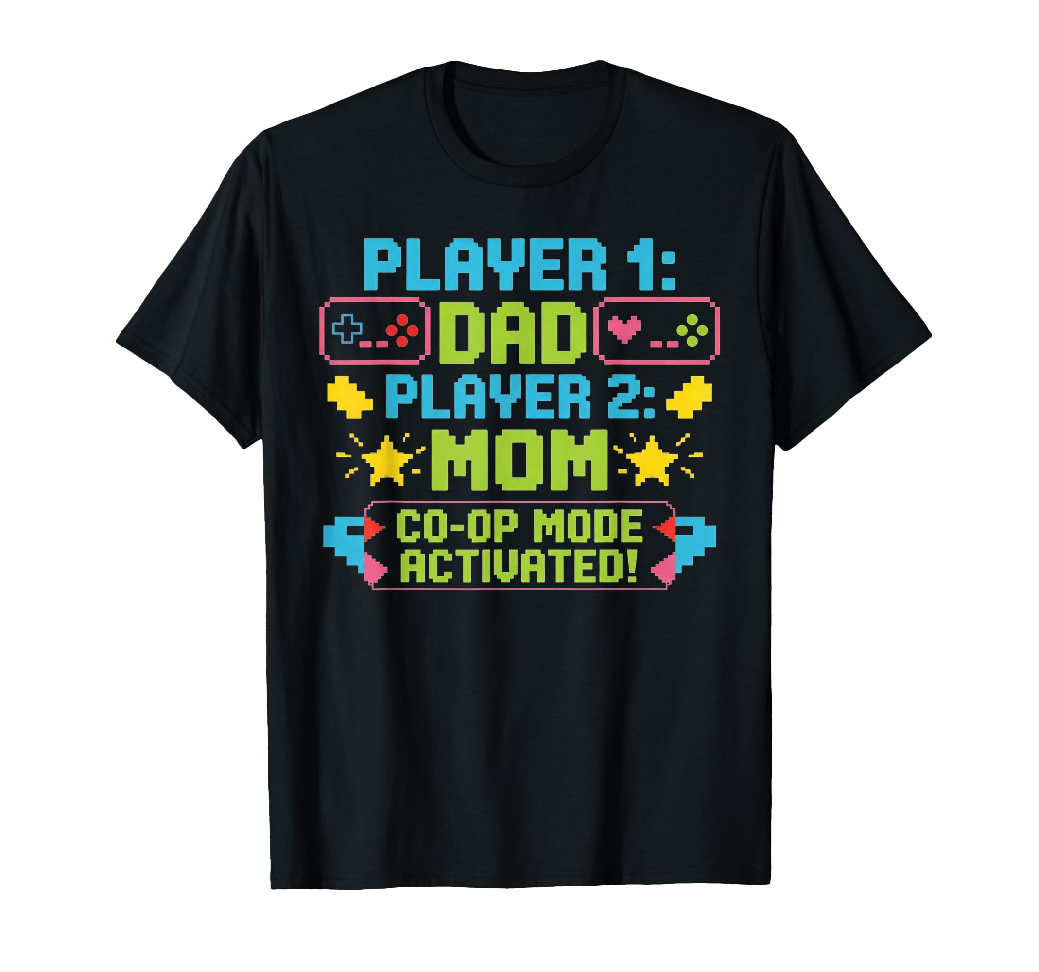 Gaming Fathers Day Gamer Dad And Mom T-Shirt - Unique Graphic Unisex - T-Shirt, Sweatshirt, Hoodie
