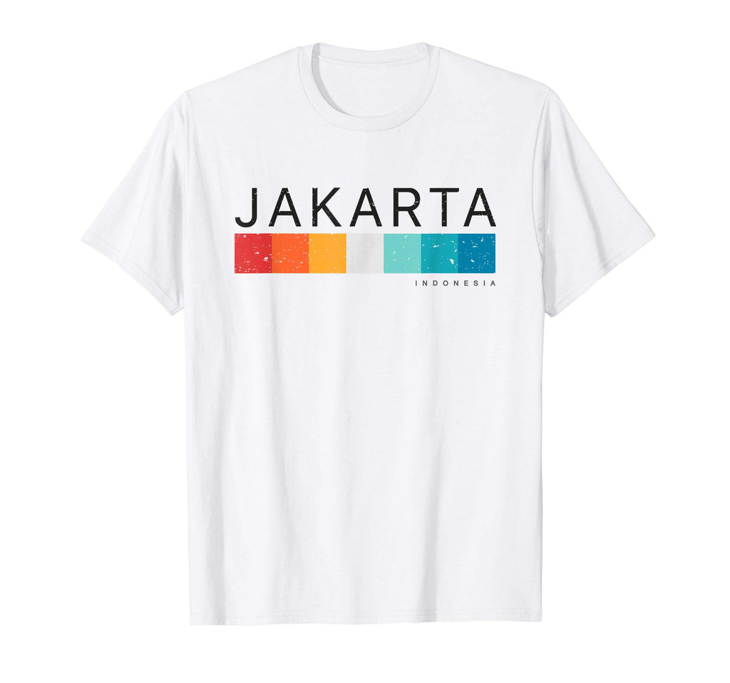 Jakarta Indonesia T-Shirt - Minimalist Print Men Women - T-Shirt, Sweatshirt, Hoodie