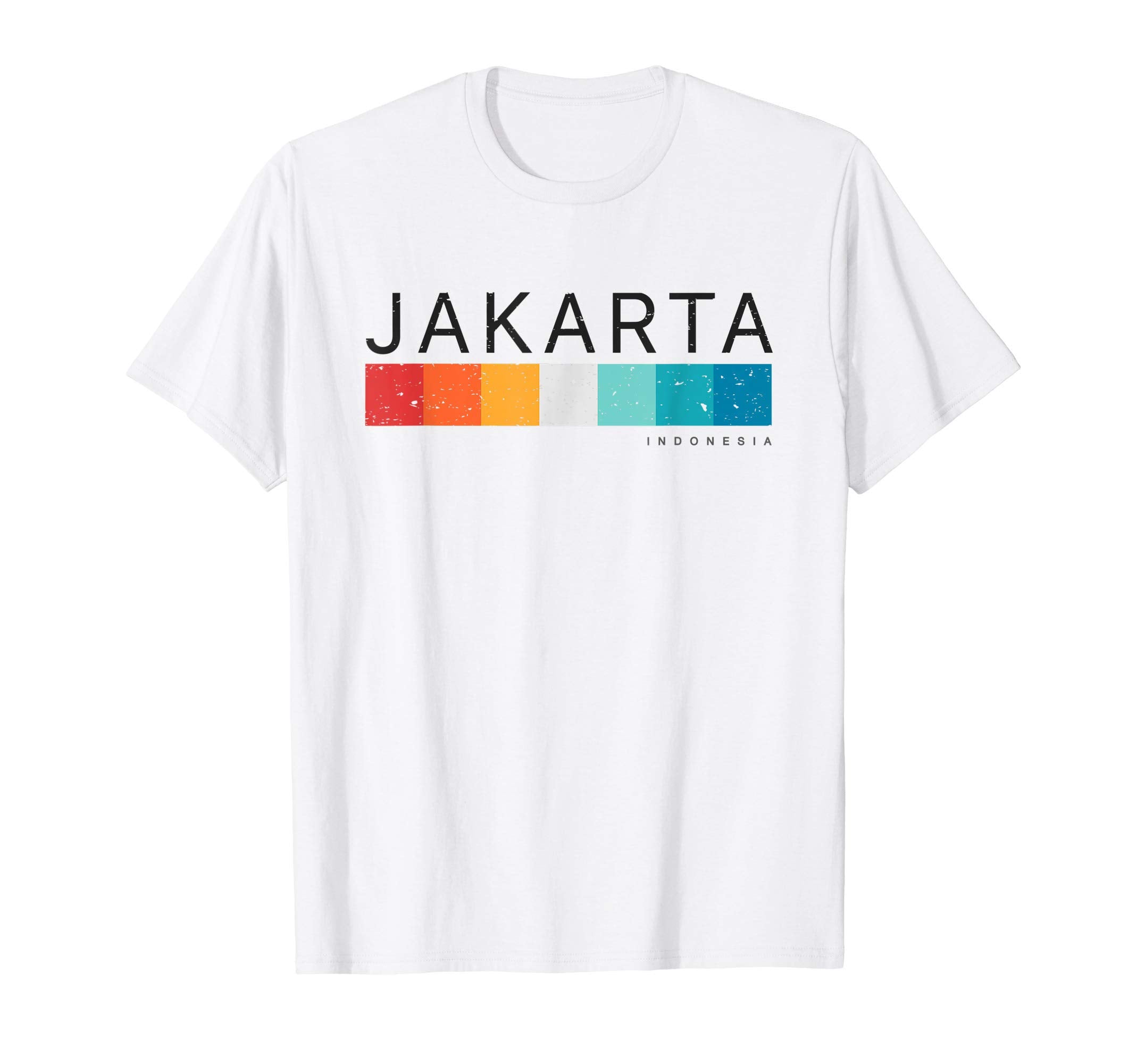 Jakarta Indonesia T-Shirt - Minimalist Print Men Women - T-Shirt, Sweatshirt, Hoodie